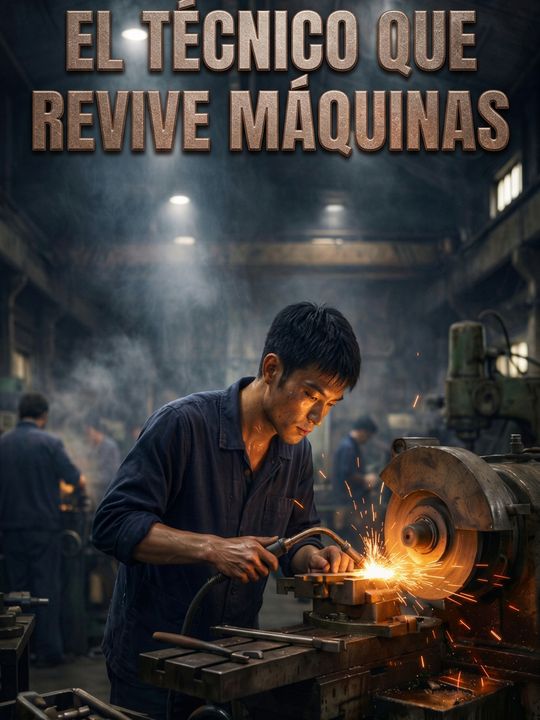 El técnico que revive máquinas