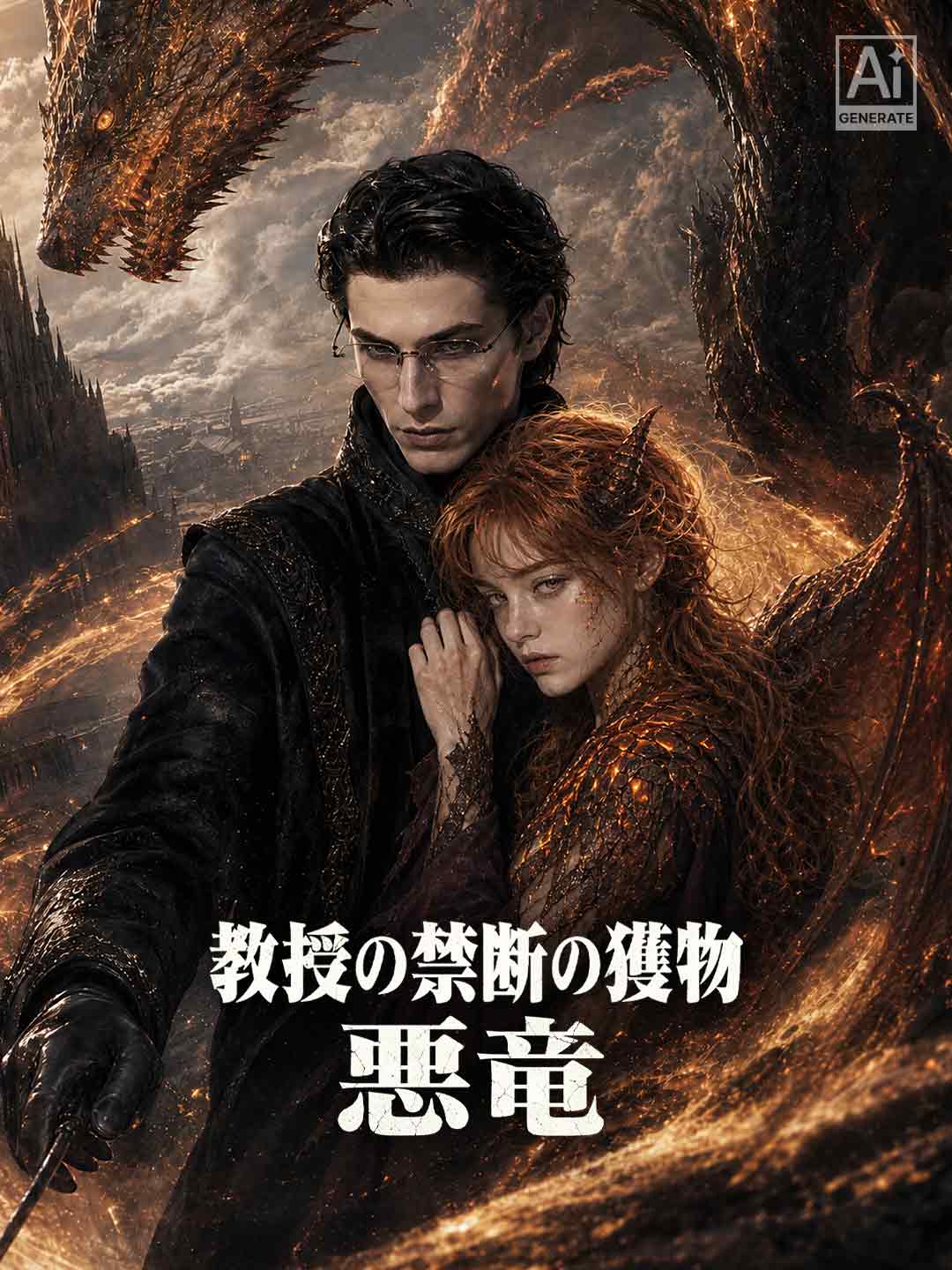 (Dubbing) 教授の禁断の獲物 悪竜