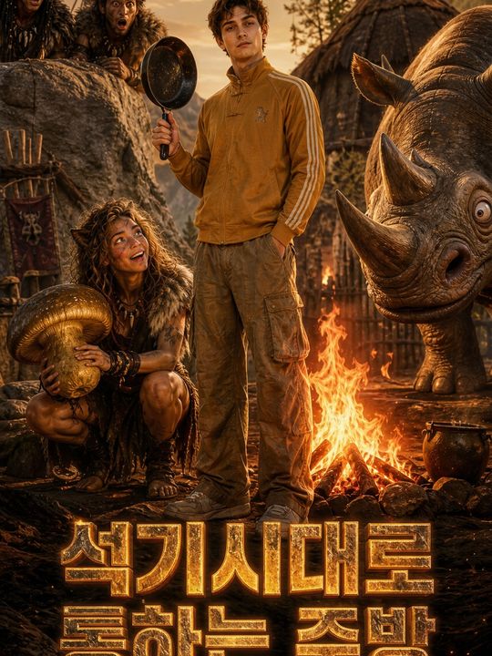 석기시대로 통하는 주방