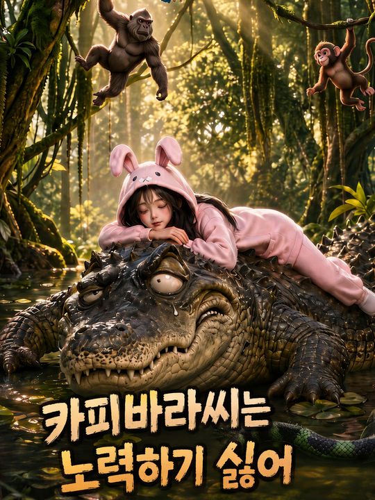 카피바라씨는 노력하기 싫어