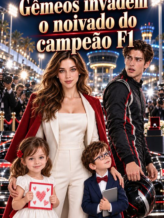 Gêmeos invadem o noivado do campeão F1