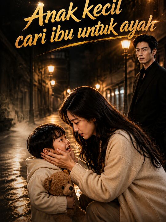 Anak kecil cari ibu untuk ayah