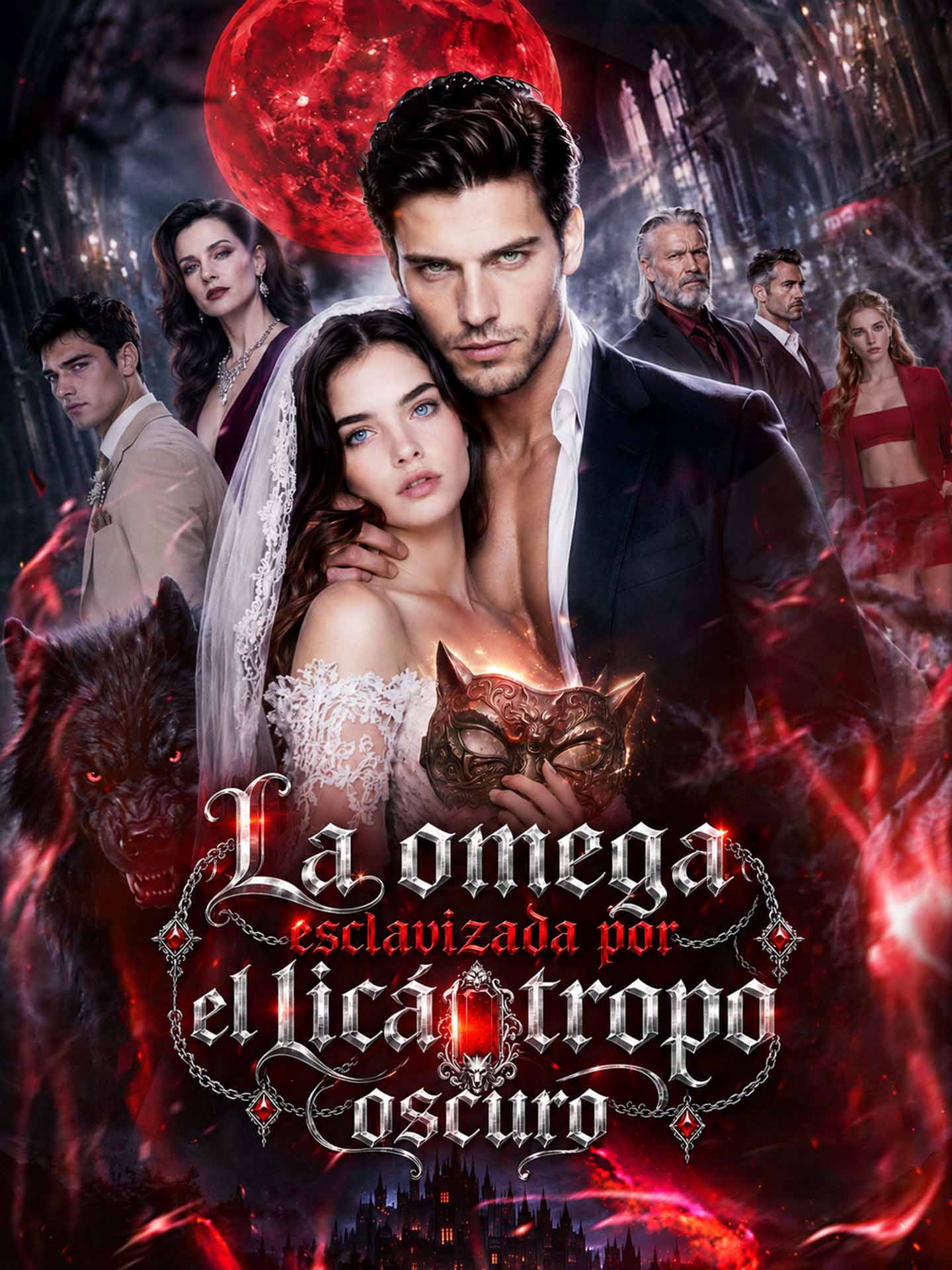 La omega esclavizada por el licántropo oscuro