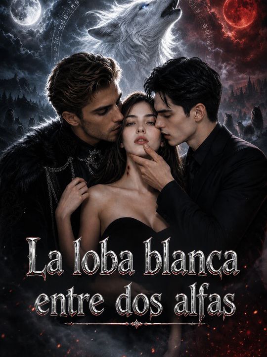 La loba blanca entre dos alfas