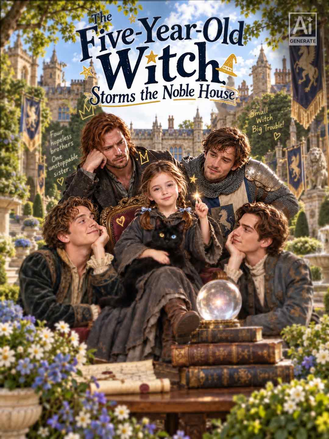 The Five-Year-Old Witch Storms the Noble House