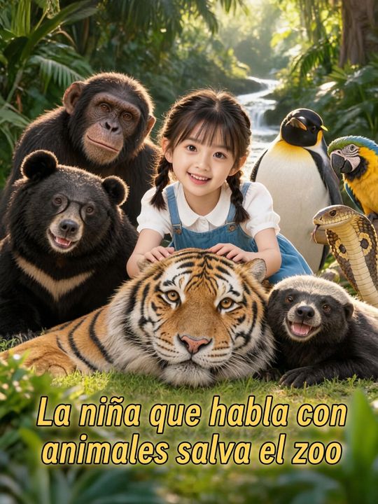 La niña que habla con animales salva el zoo