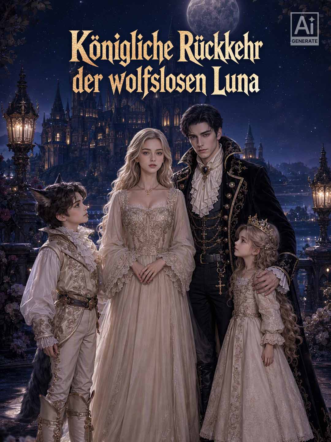 Königliche Rückkehr der wolfslosen Luna