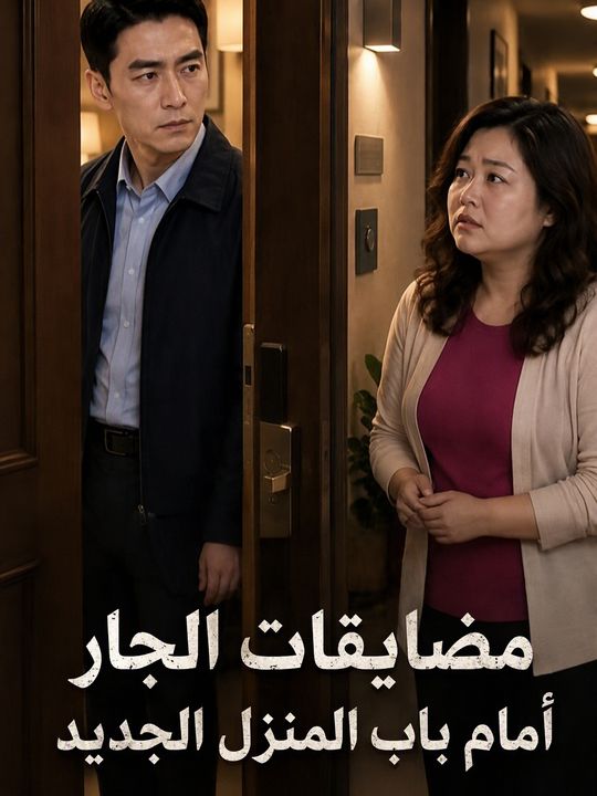 مضايقات الجار أمام باب المنزل الجديد