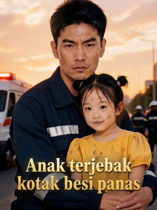 Anak terjebak kotak besi panas