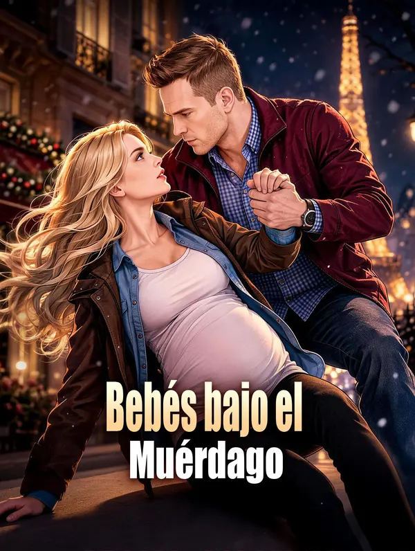 Bebés bajo el Muérdago