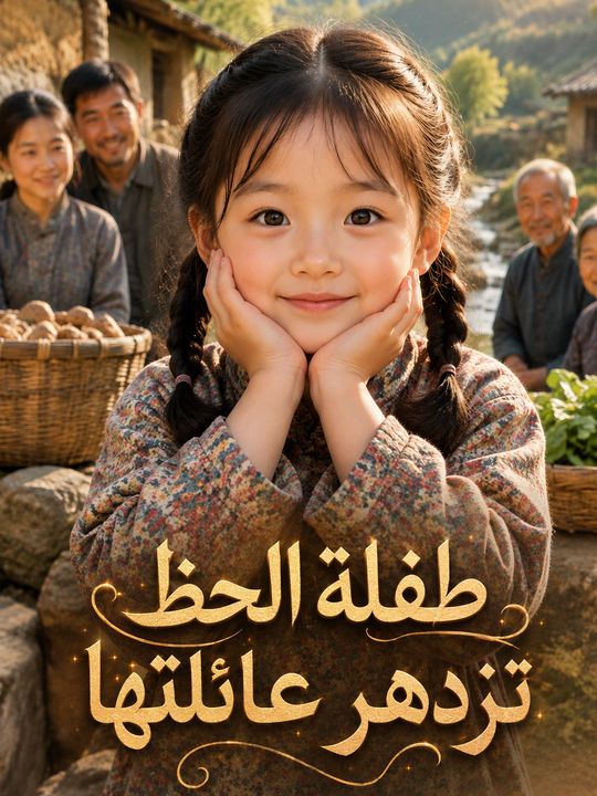 طفلة الحظ تزدهر عائلتها
