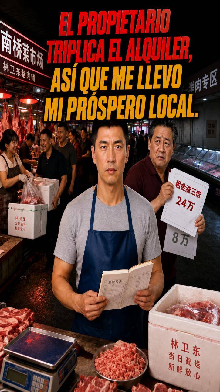 El propietario triplica el alquiler, así que me llevo mi próspero local.