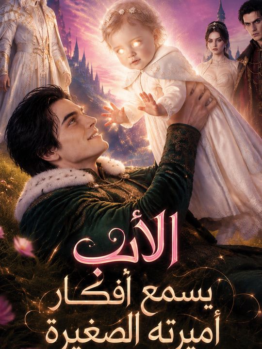 الأب يسمع أفكار أميرته الصغيرة