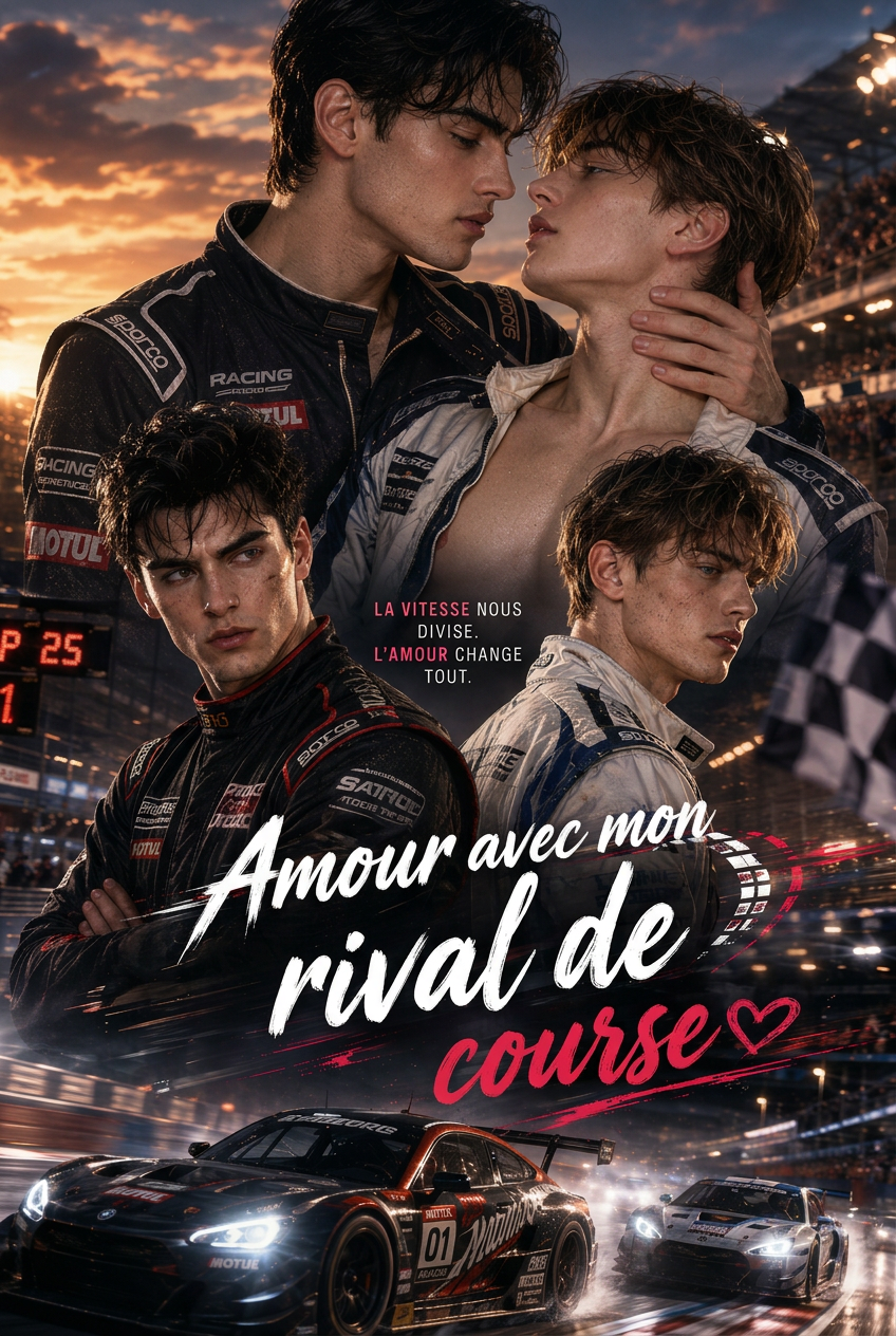 Amour avec mon rival de course