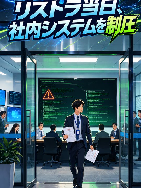 リストラ当日、社内システムを制圧