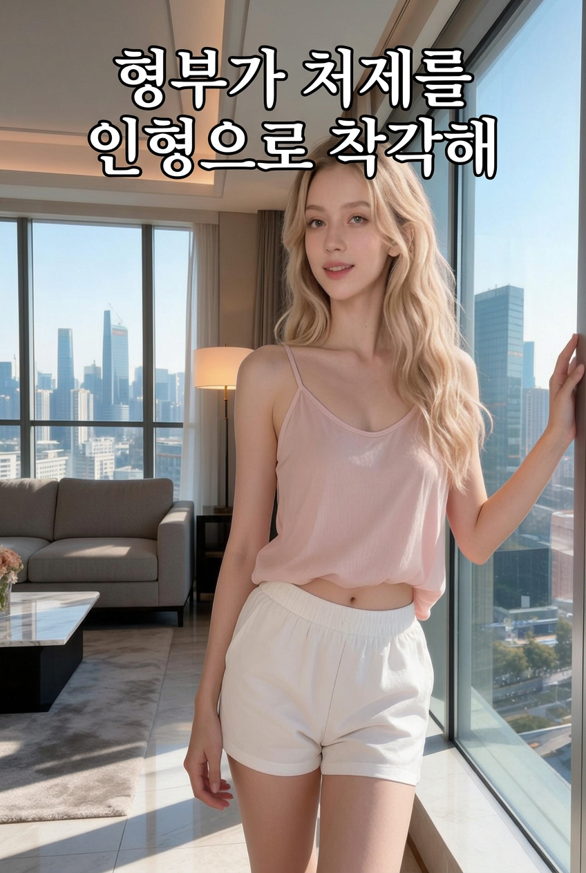 형부가 처제를 인형으로 착각해