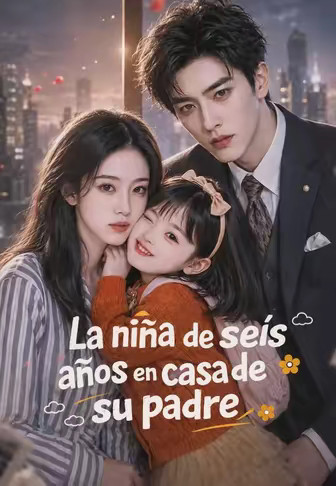 La niña de seis años en casa de su padre