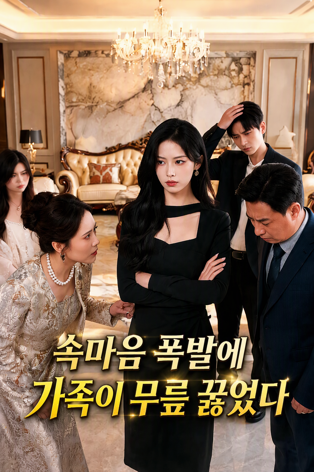 속마음 폭발에 가족이 무릎 꿇었다