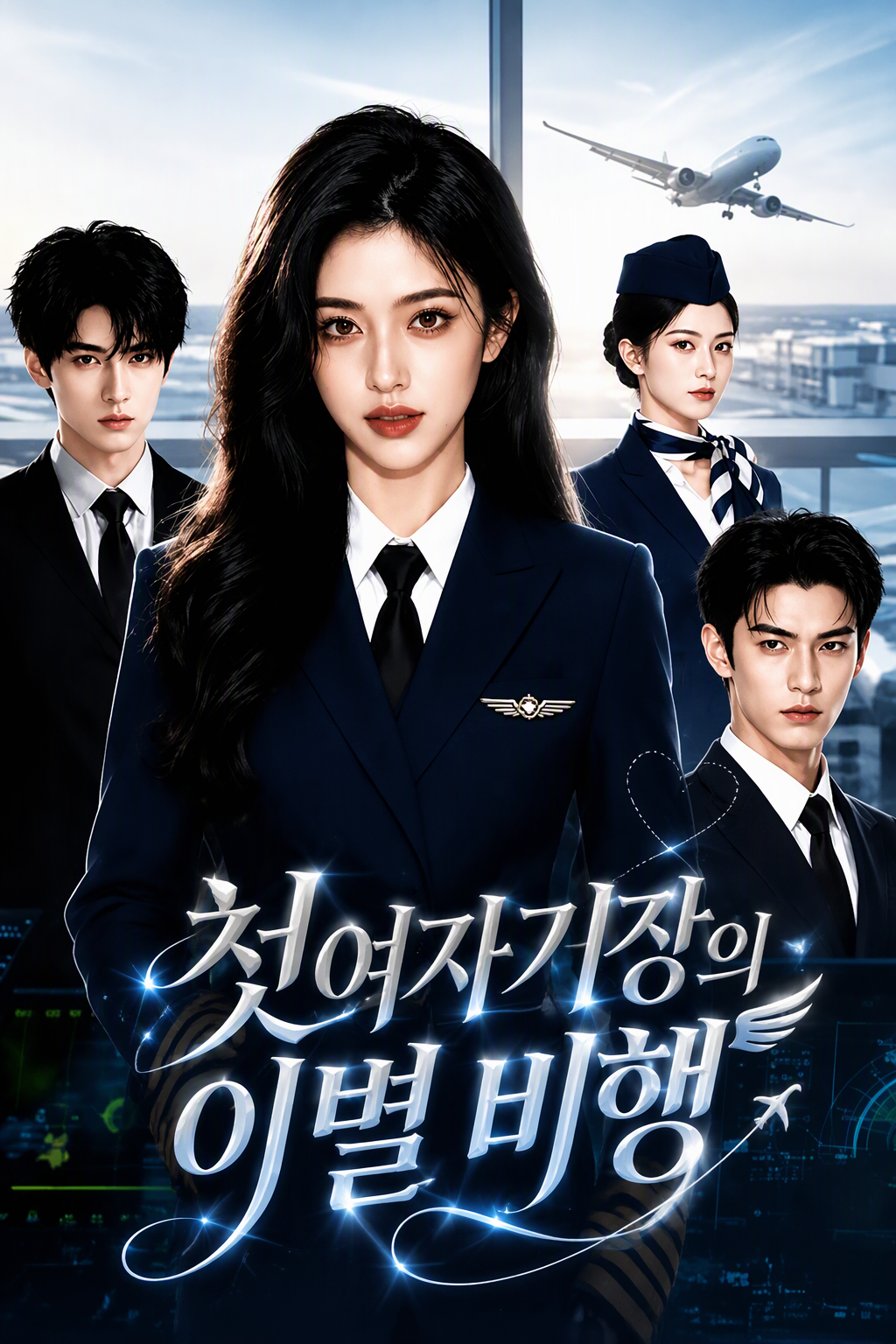 첫 여자기장의 이별 비행