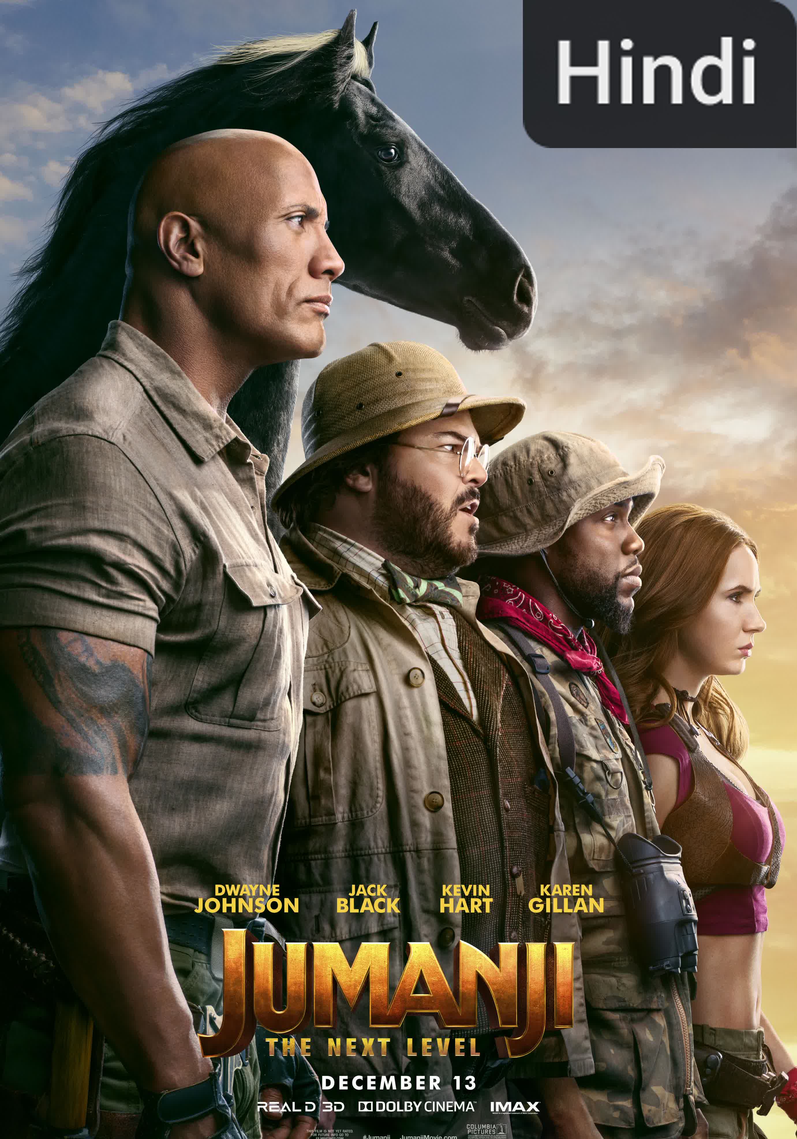 Jumanji: The Next Level [Hindi] (2019)