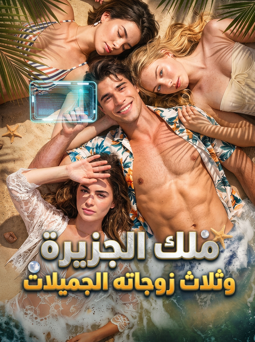 ملك الجزيرة وثلاث زوجاته الجميلات