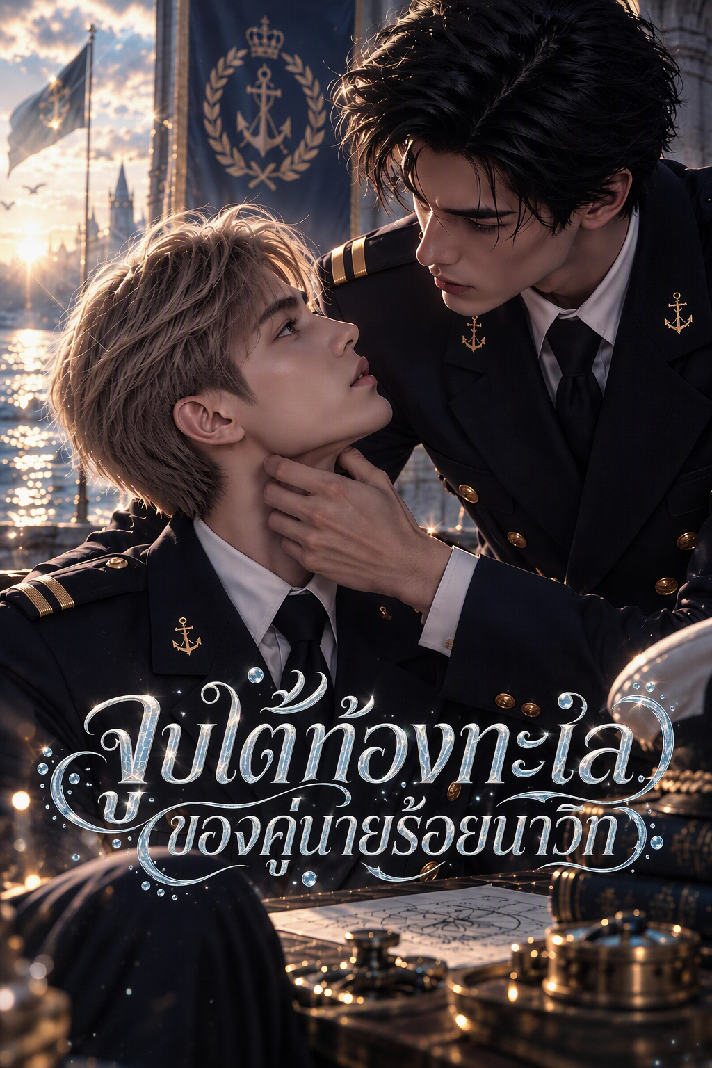จูบใต้ท้องทะเลของคู่นายร้อยนาวิก