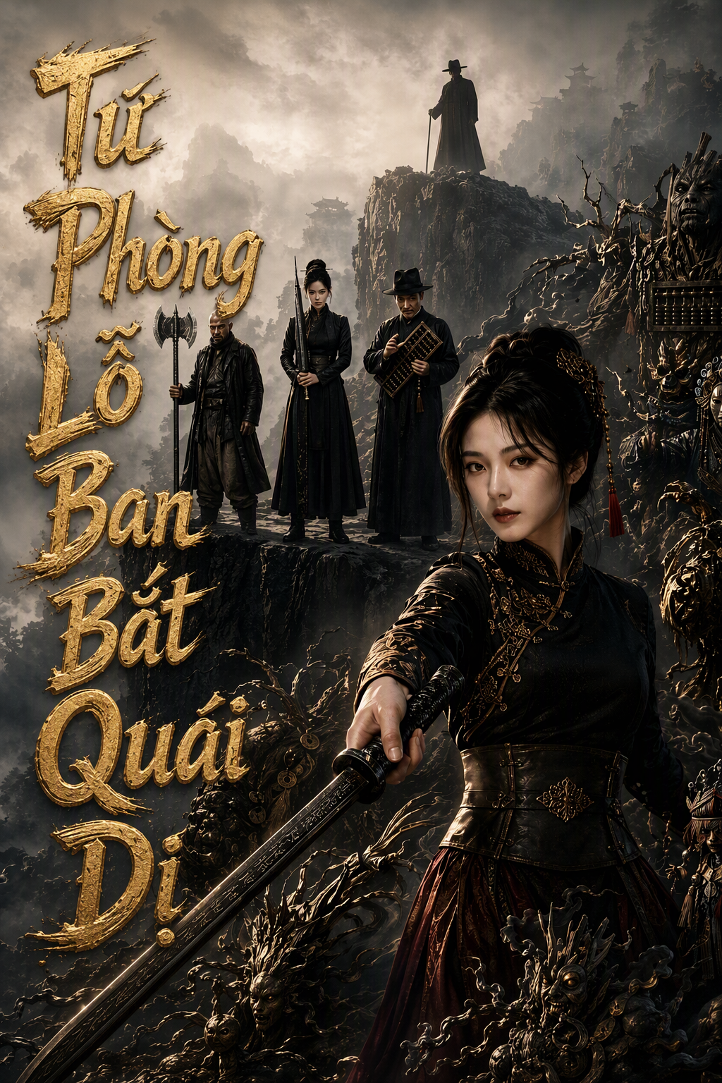 Tứ Phòng Lỗ Ban Bắt Quái Dị