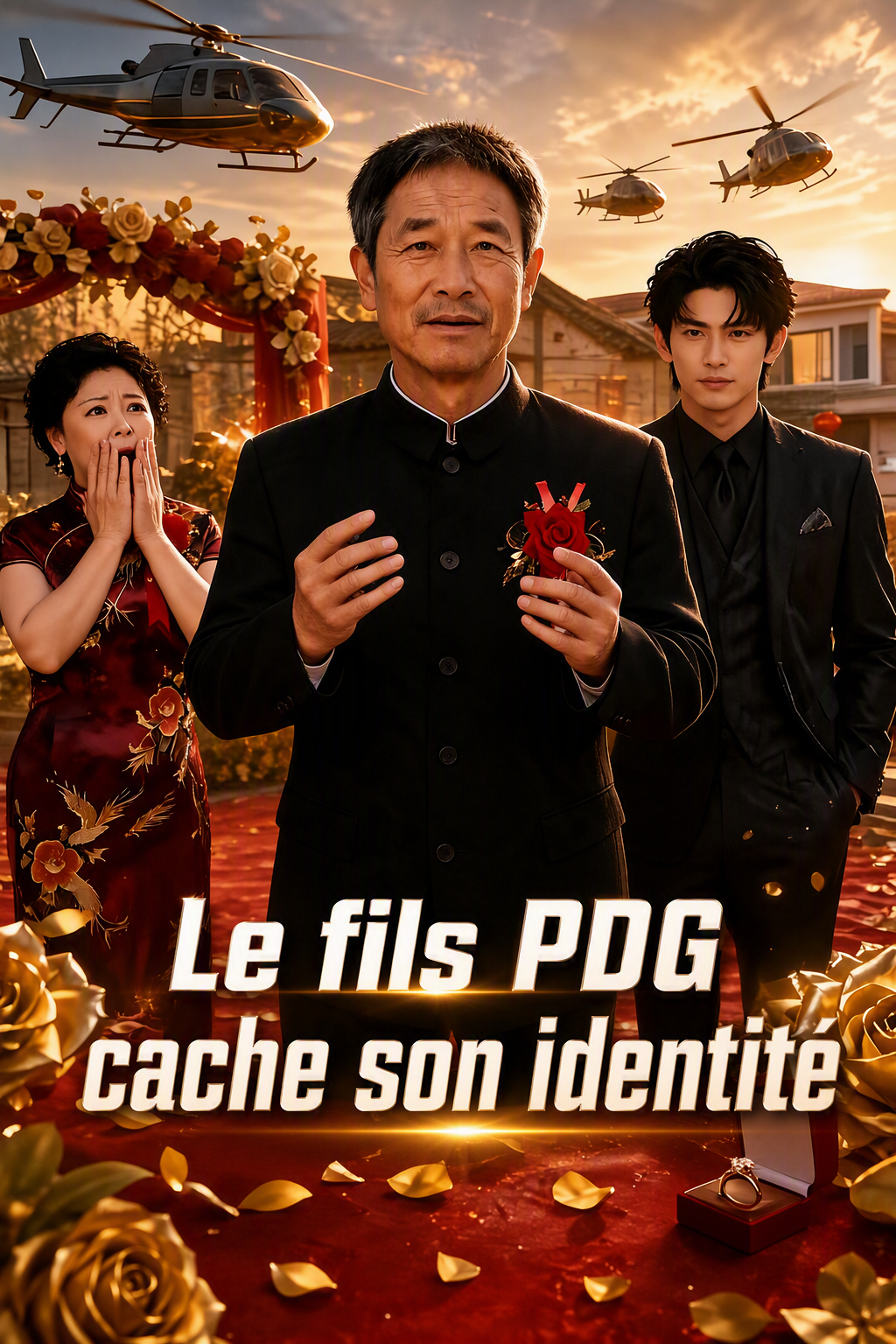 Le fils PDG cache son identité