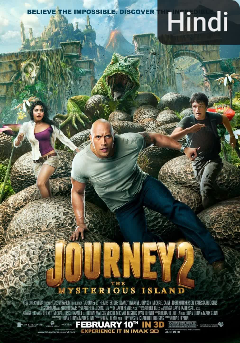 Journey 2: The Mysterious Island [Hindi] (2012)