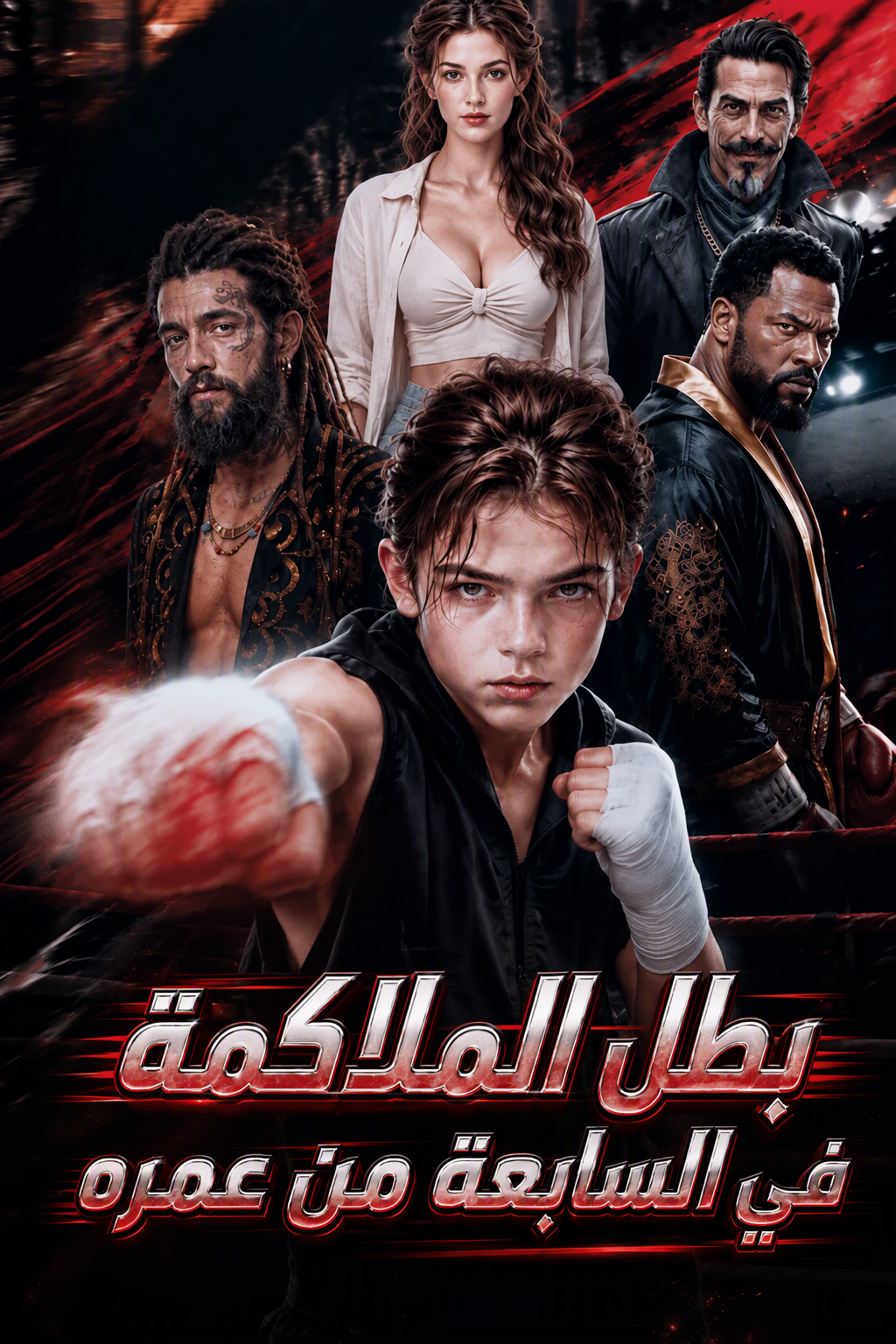 بطل الملاكمة في السابعة من عمره