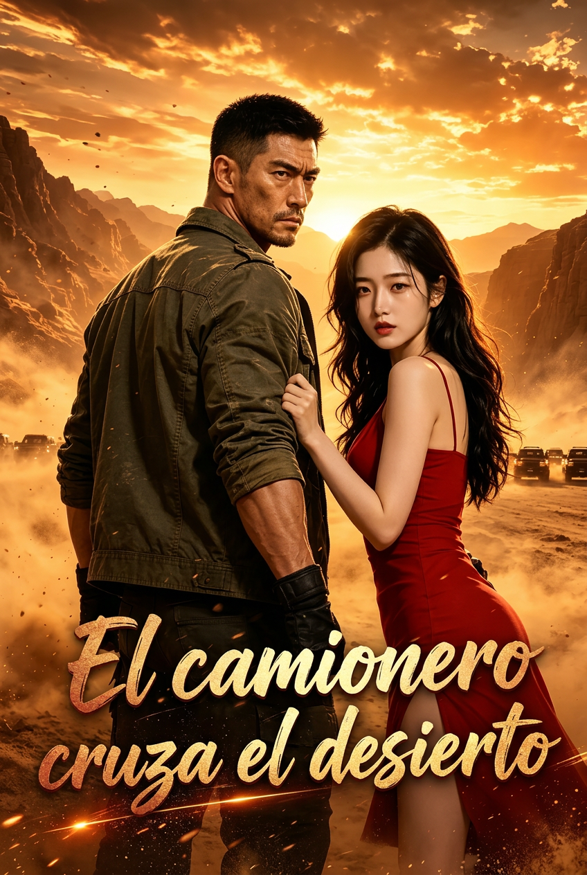 El camionero cruza el desierto