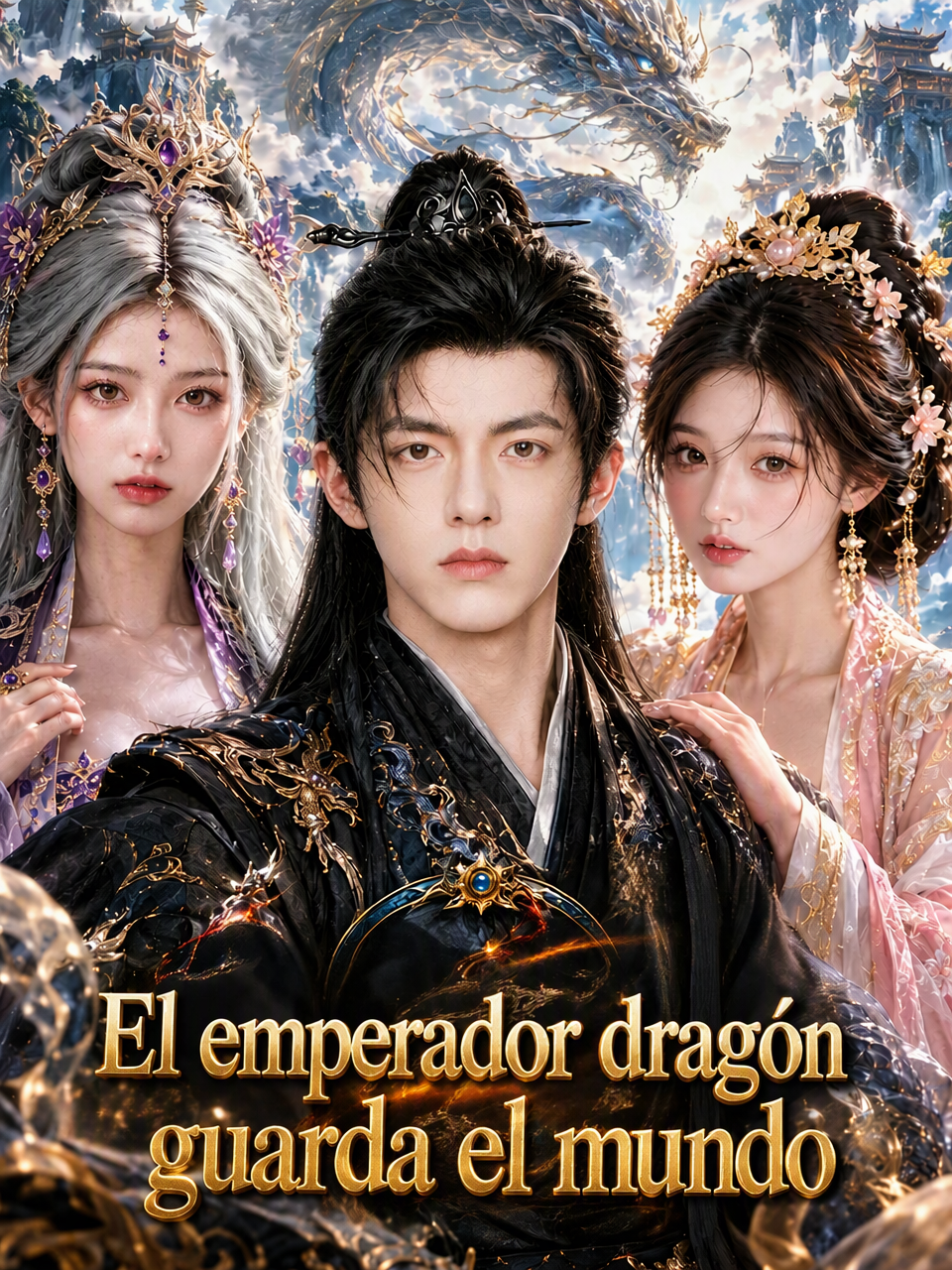 El emperador dragón guarda el mundo
