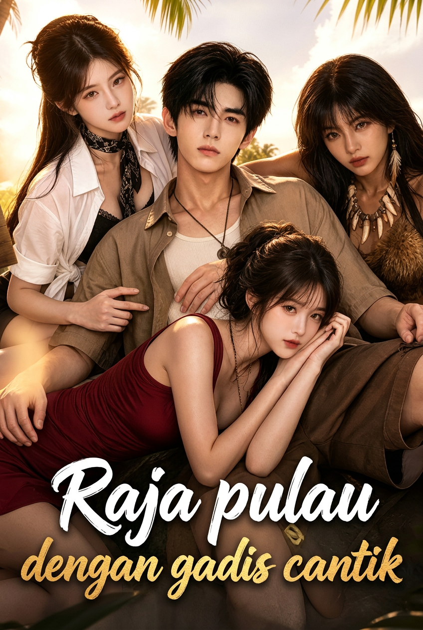 Raja pulau dengan gadis cantik