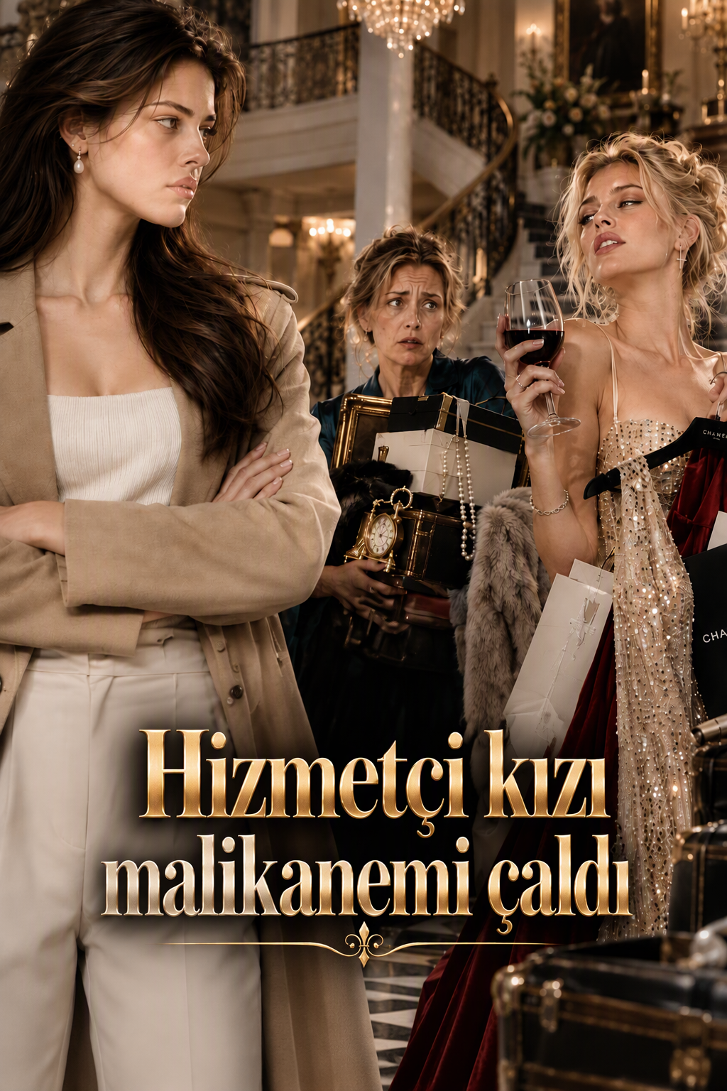 Hizmetçi kızı malikanemi çaldı