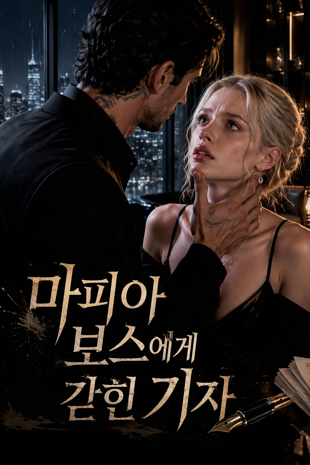 마피아 보스에게 갇힌 기자