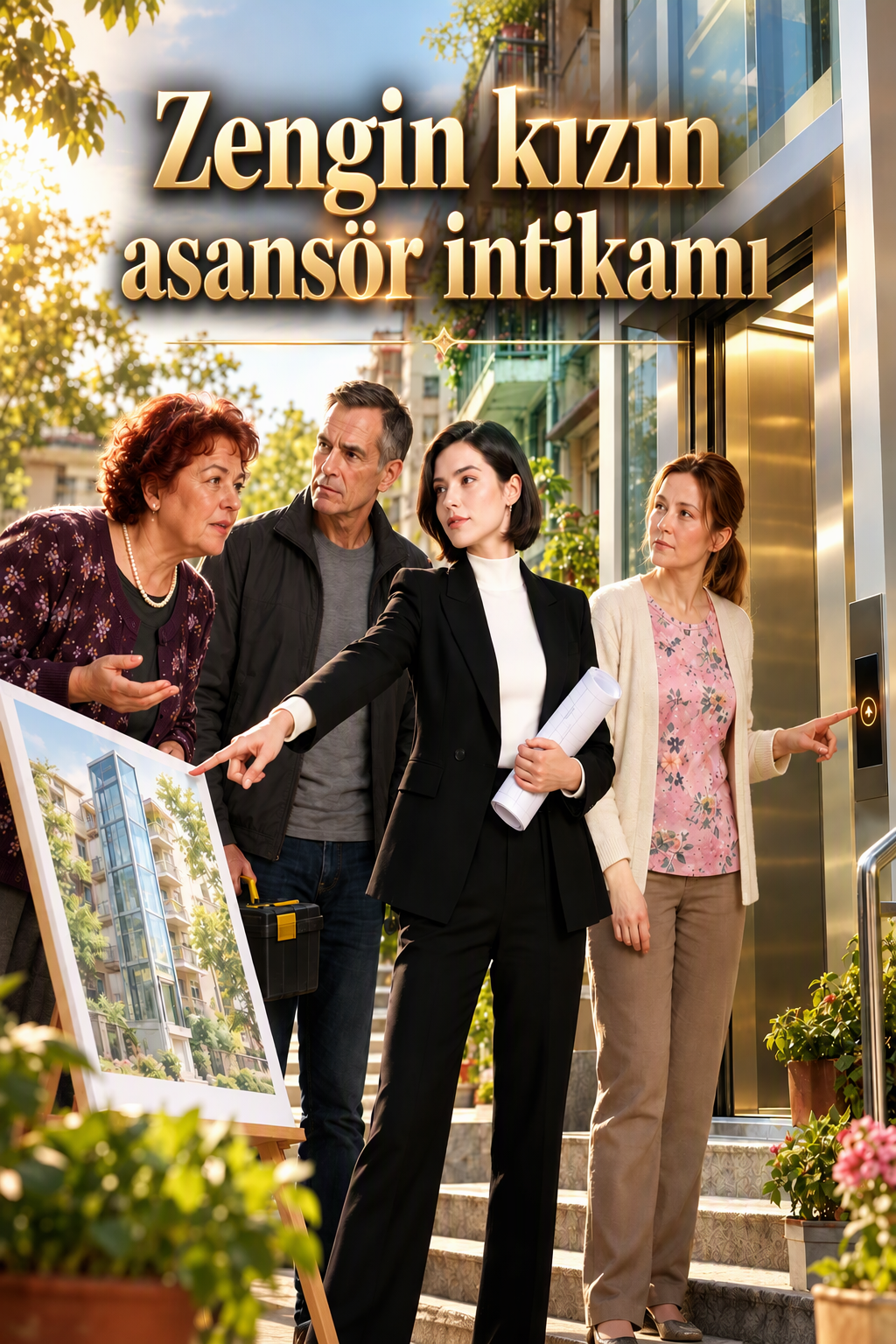 Zengin kızın asansör intikamı