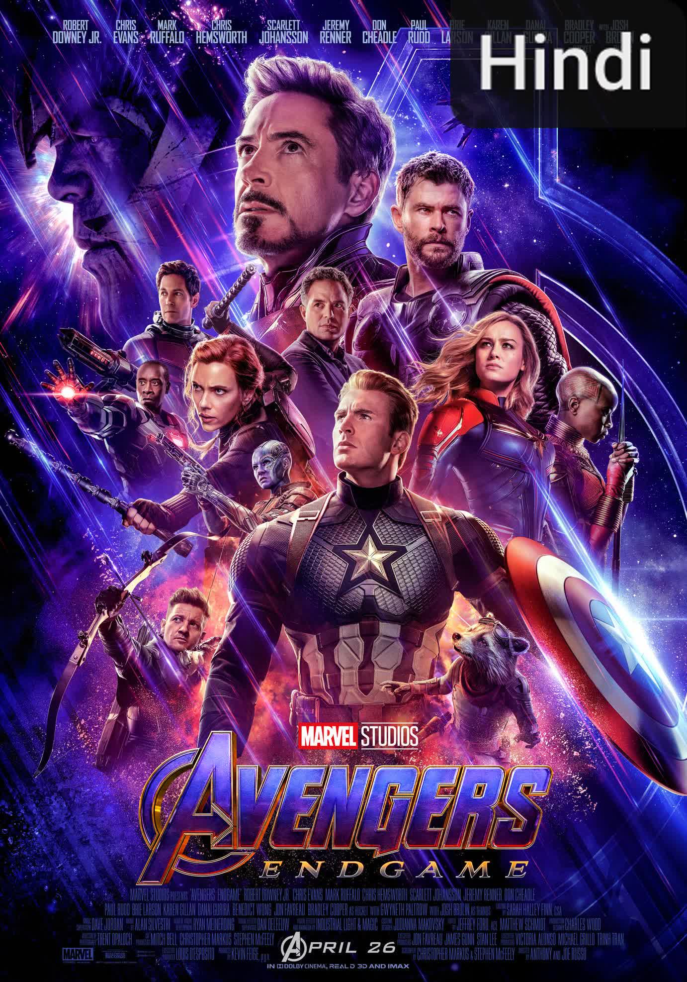 Avengers: Endgame [Hindi] (2019)