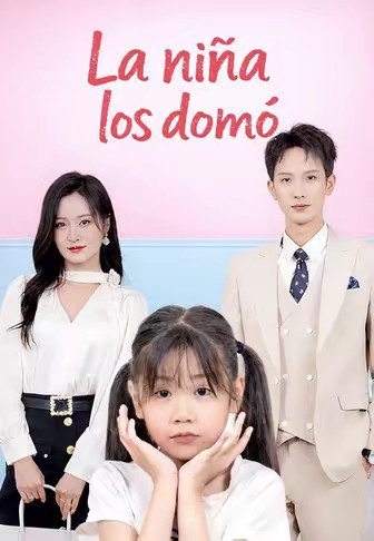 La niña los domó