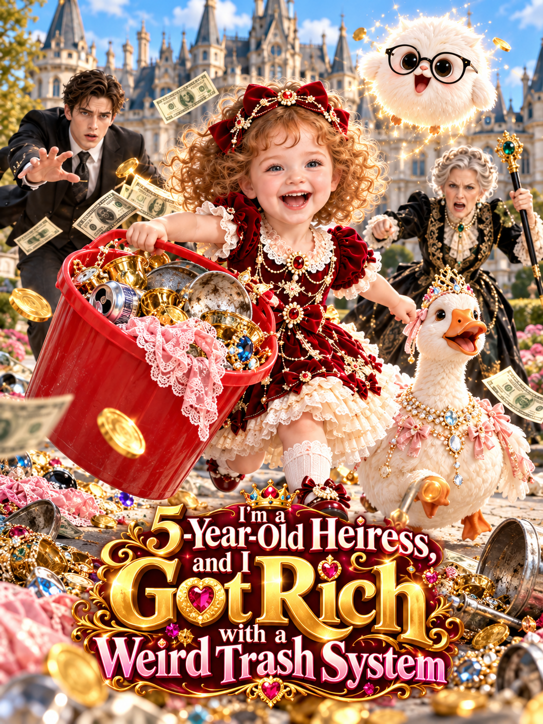 I'm a 5-Year-Old Heiress, and I Got Rich with a Weird Trash System1-10