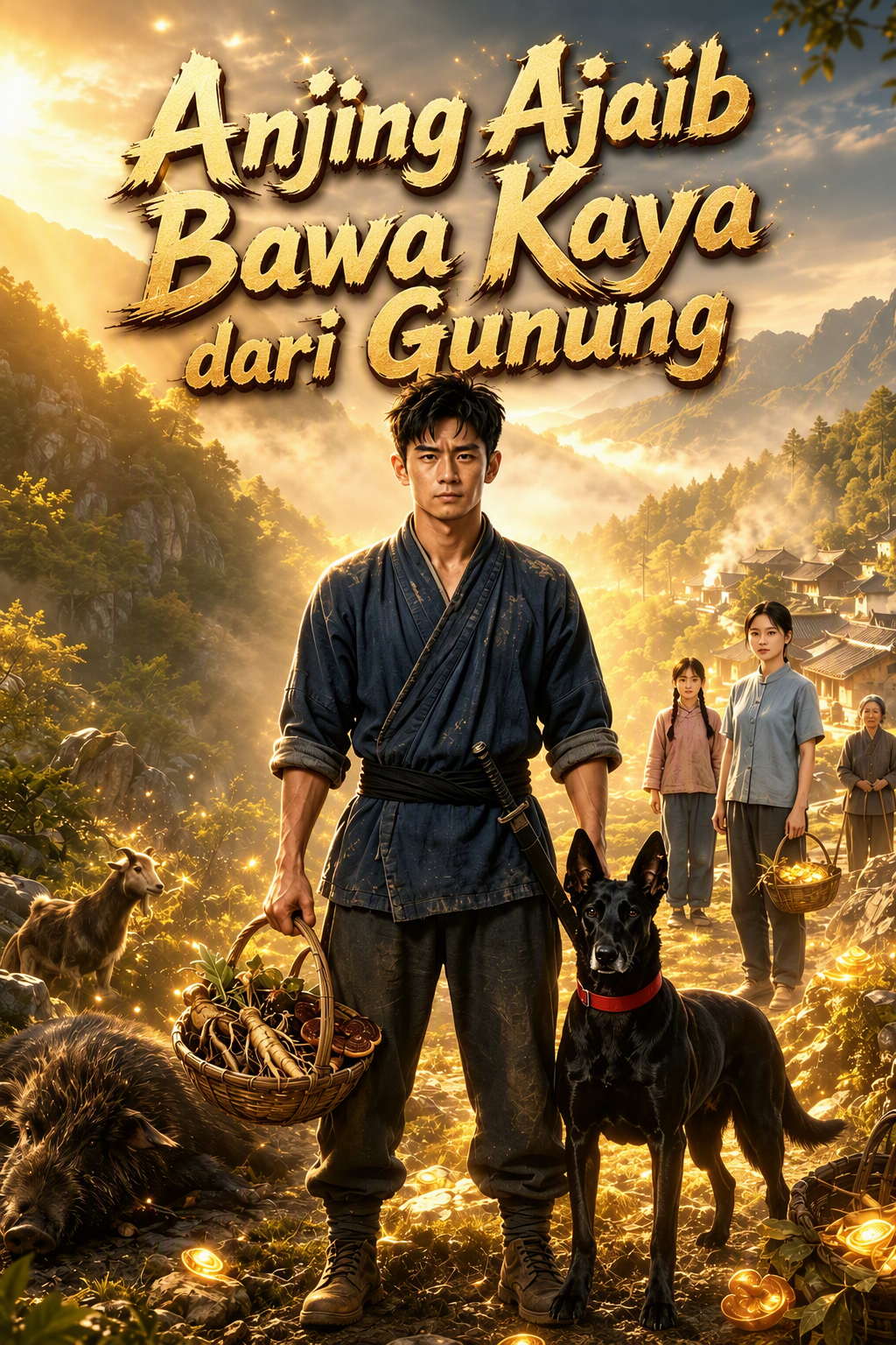 Anjing Ajaib Bawa Kaya dari Gunung