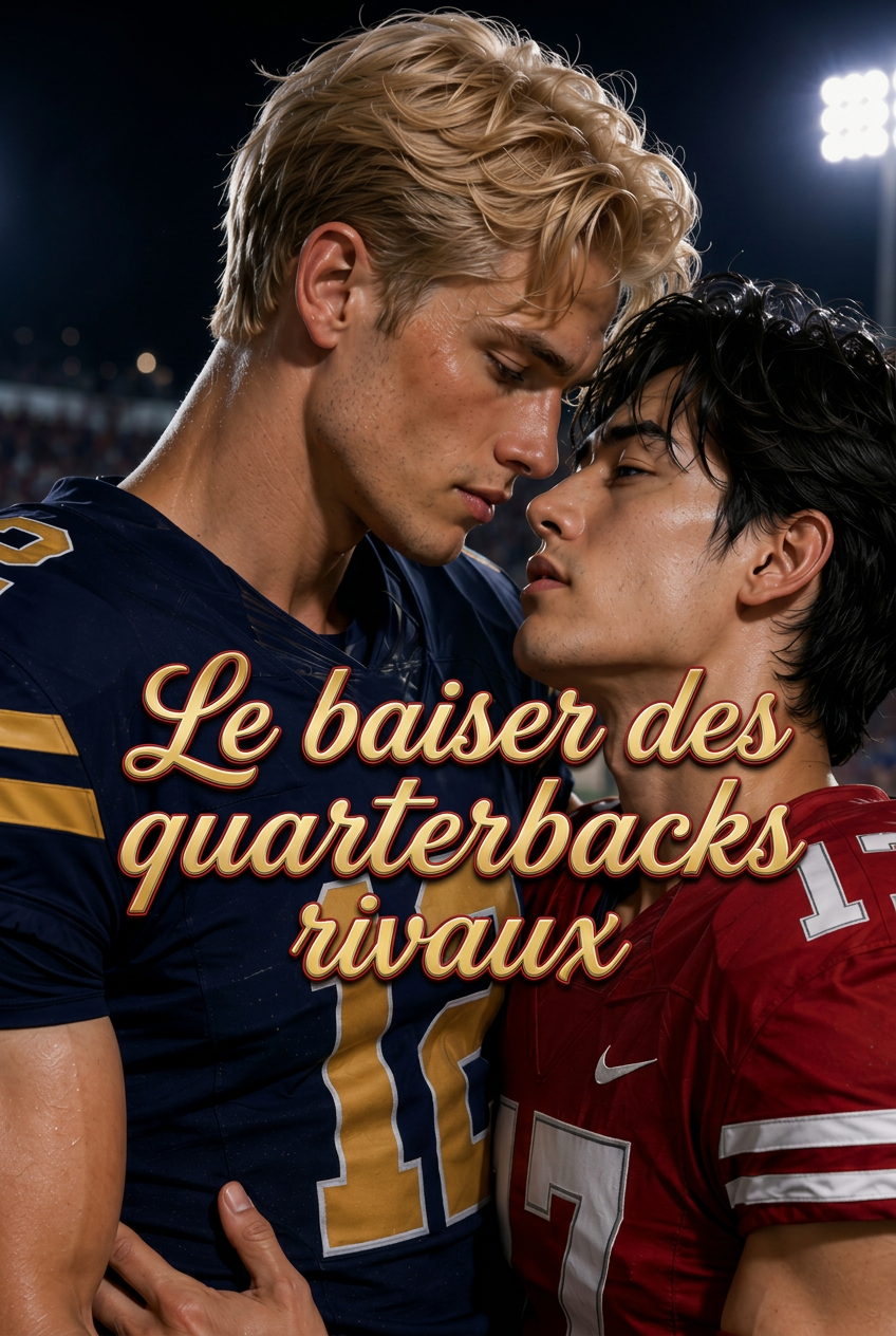 Le baiser des quarterbacks rivaux