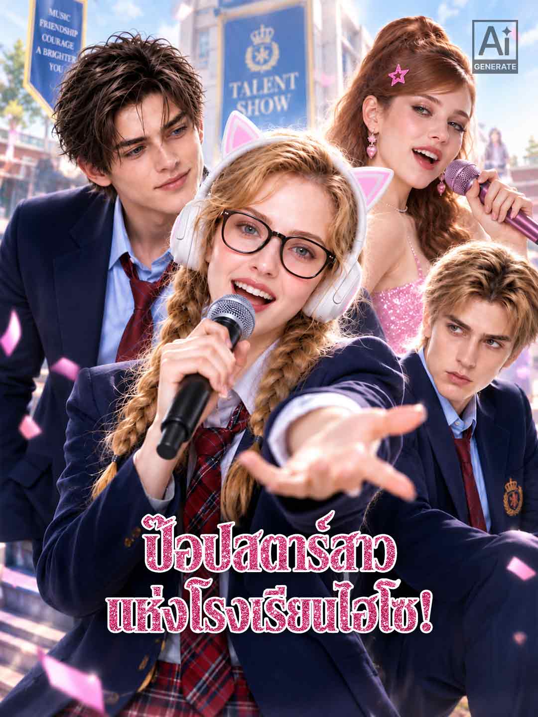 (Dubbing) ป๊อปสตาร์สาวแห่งโรงเรียนไฮโซ!