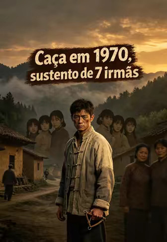Caça em 1970, sustento de 7 irmãs