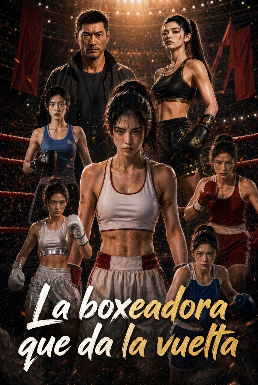 La boxeadora que da la vuelta