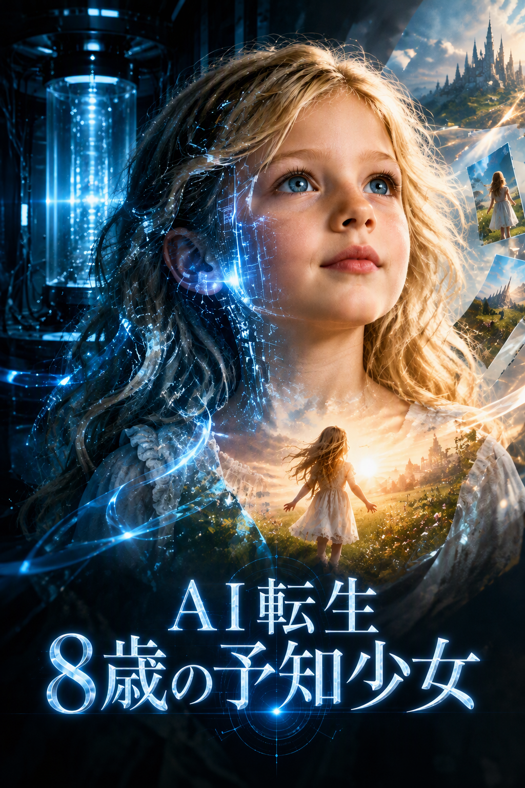 AI転生8歳の予知少女