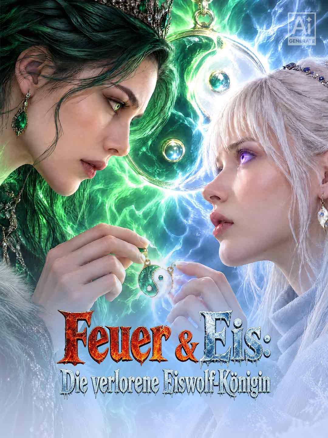 Feuer & Eis: Die verlorene Eiswolf-Königin