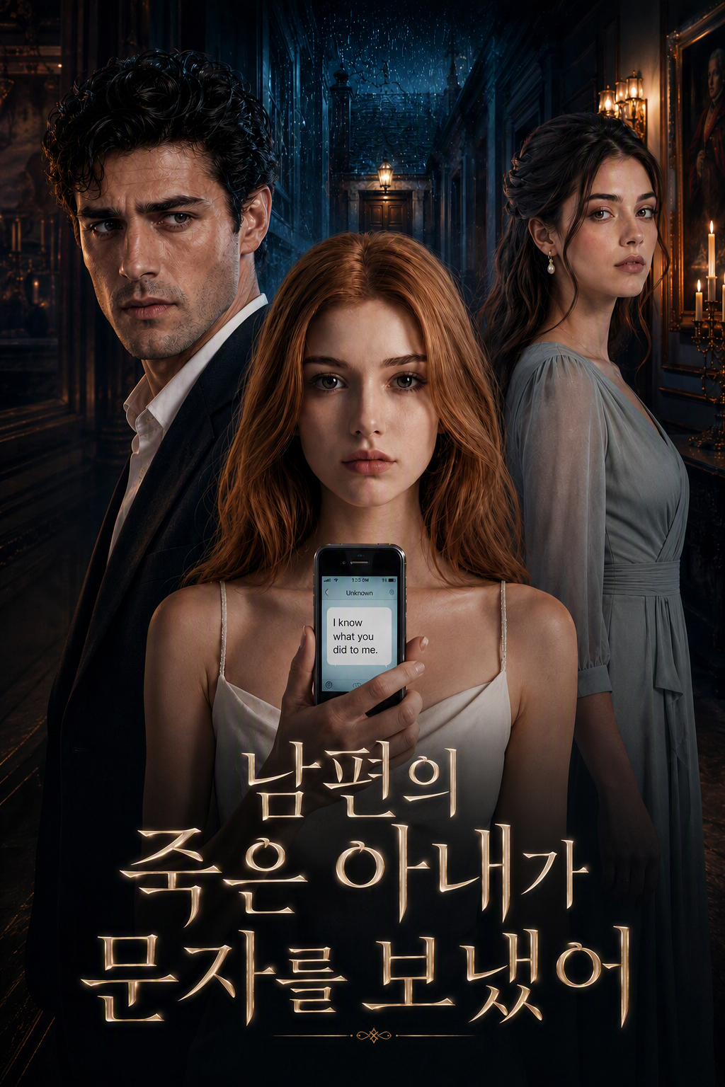 남편의 죽은 아내가 문자를 보냈어