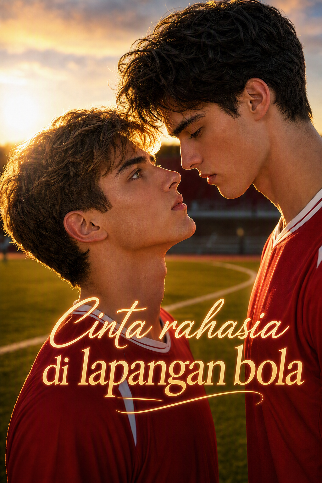 Cinta rahasia di lapangan bola
