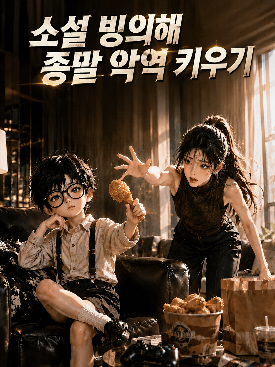 소설 빙의해 종말 악역 키우기