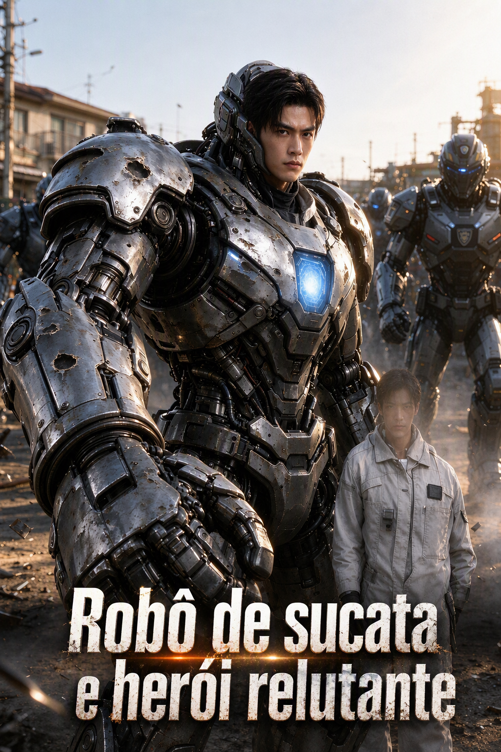 Robô de sucata e herói relutante
